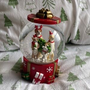 Dog Christmas Snow globe | Homegoods